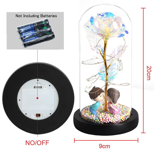 Comment entretenir ta rose eternelle LED ?